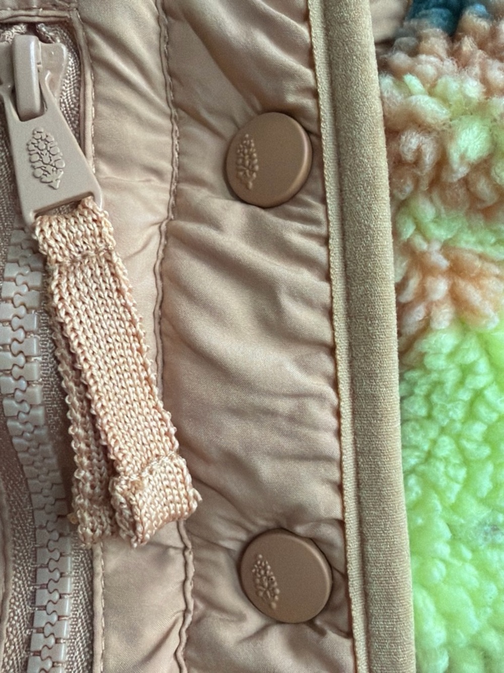 FP Movement Cozy Multicolor Sherpa Pullover - Picture 4 of 6